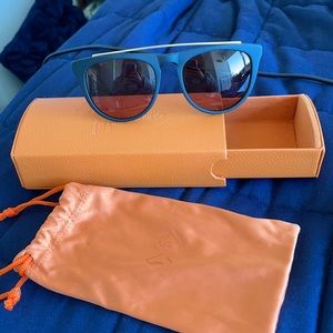 smoke and mirrors matte black women’s sunglasses